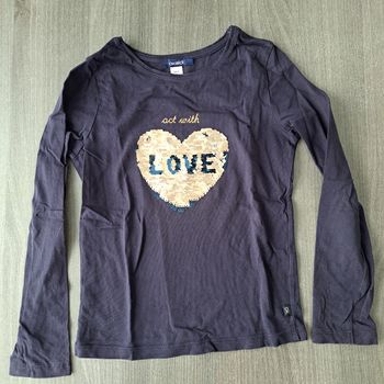 Pull motif coeur