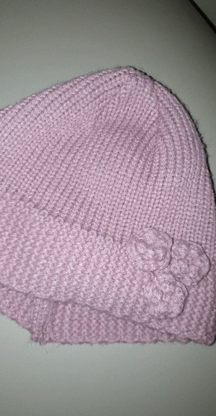 Bonnet bébé fille - photo numéro 2