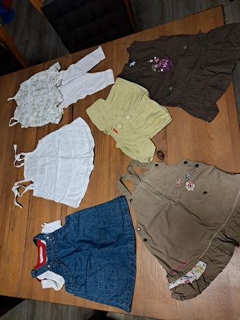 Lot vêtements fille été 6 mois