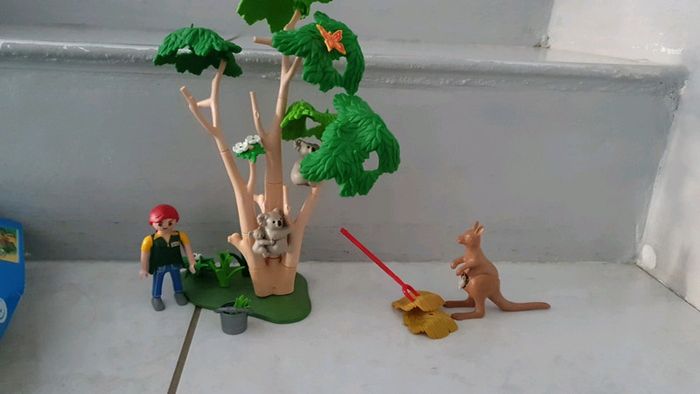 Arbre à koalas et kangourous playmobil 4854