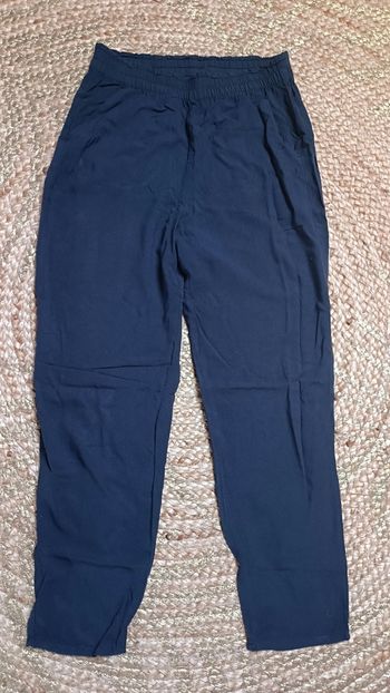 Pantalon léger bleu marine h&m