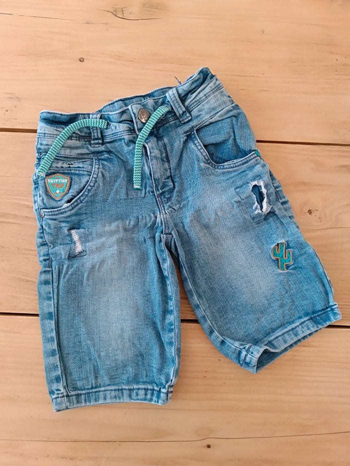 Short en jean garçon 5 ans