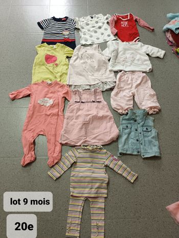 Lot vêtements