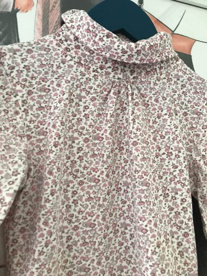 Top col roulé liberty 5 ans - photo numéro 3