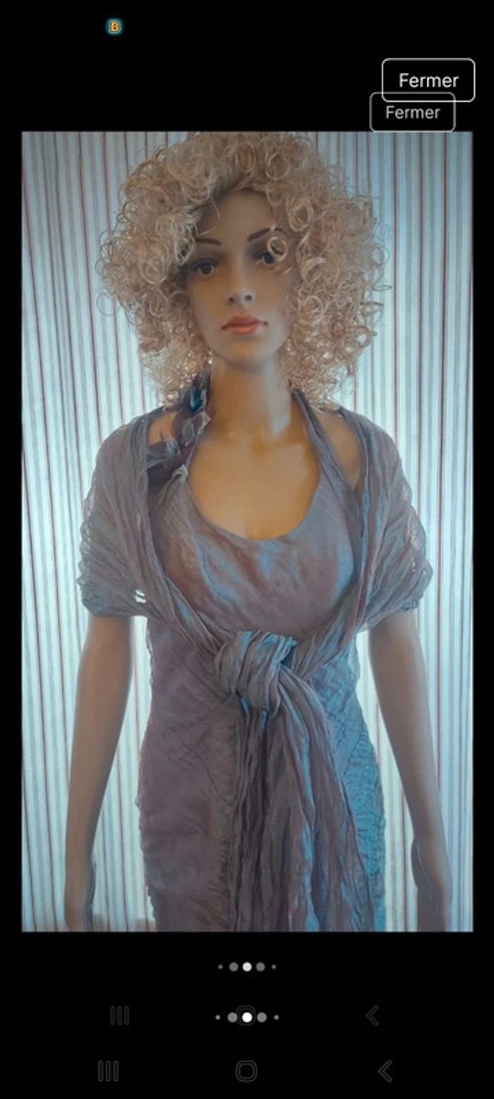 Magnifique Robe Linea Raffaelli be 38 fr 40 - photo numéro 11