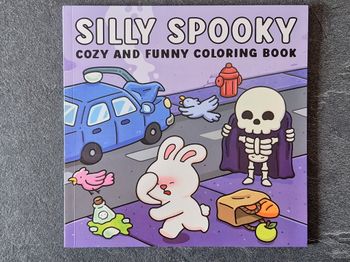 Livre de coloriage “Silly Spooky”