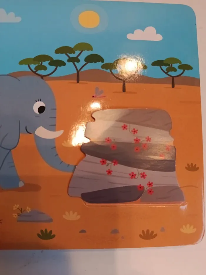 Livre sonore les animaux de la savane - photo numéro 3