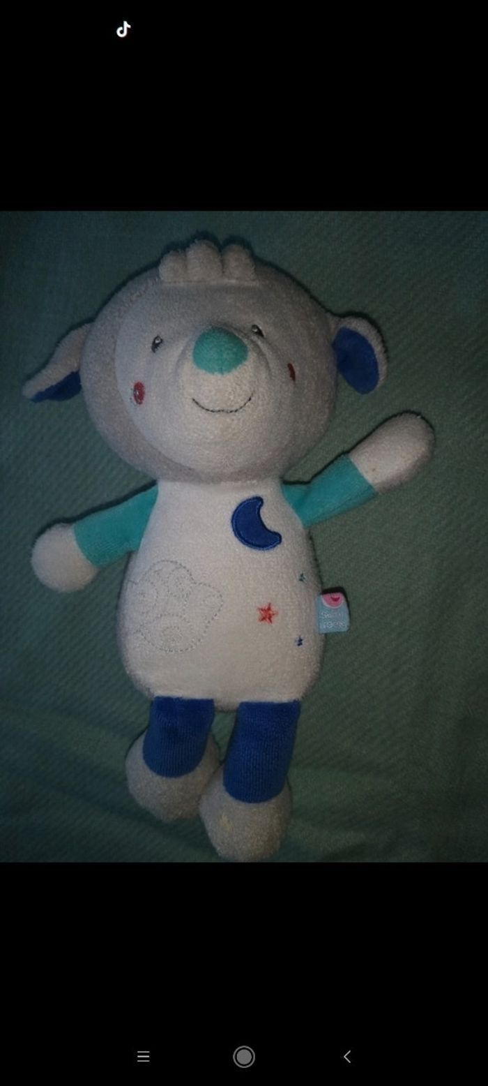 mouton sucre d orge l'une bleu