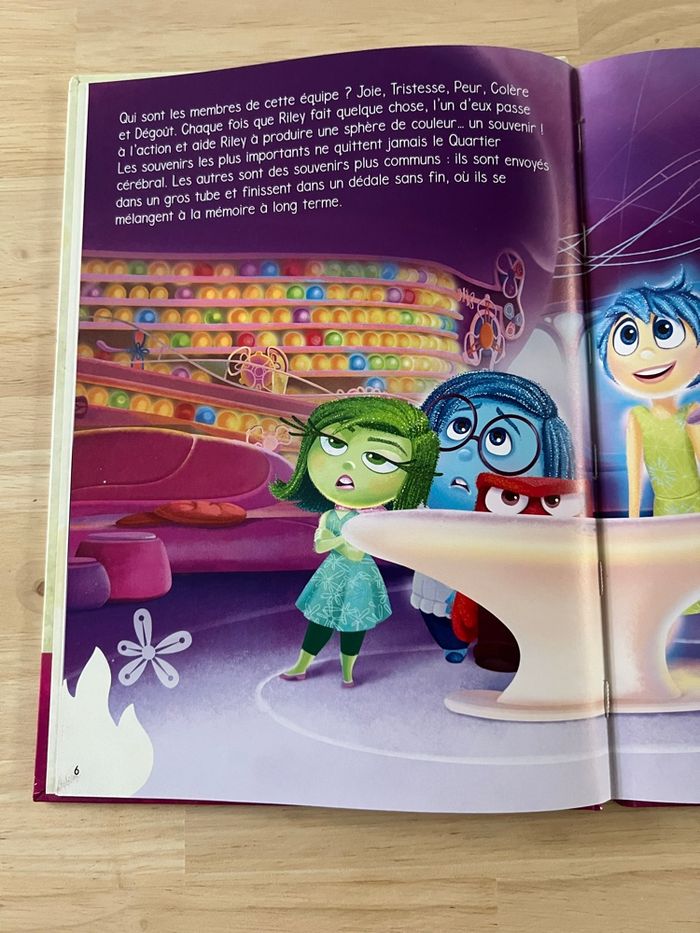 Livre Disney Audiocontes Magiques n°33 – Vice-Versa – Bon État (Sans Figurines) - photo numéro 6