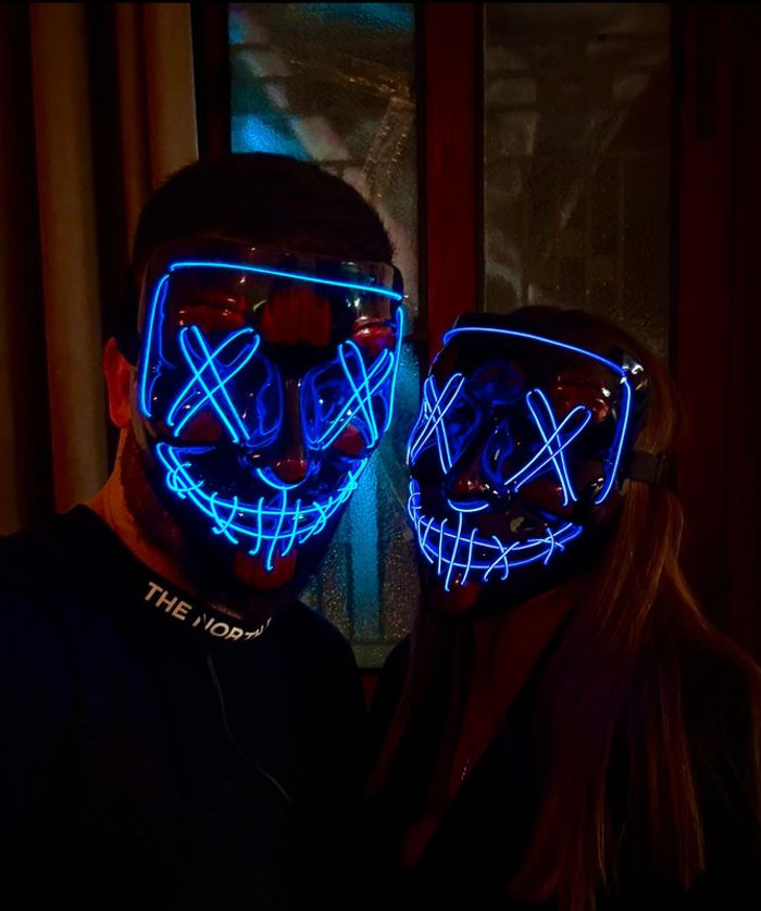 Masque led la purge