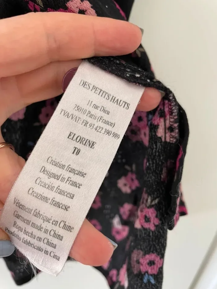 Jupe des petits hauts elorine taille 0 - photo numéro 4