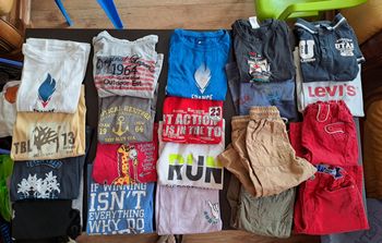 Lot 19 vêtements 4A primptemps été 