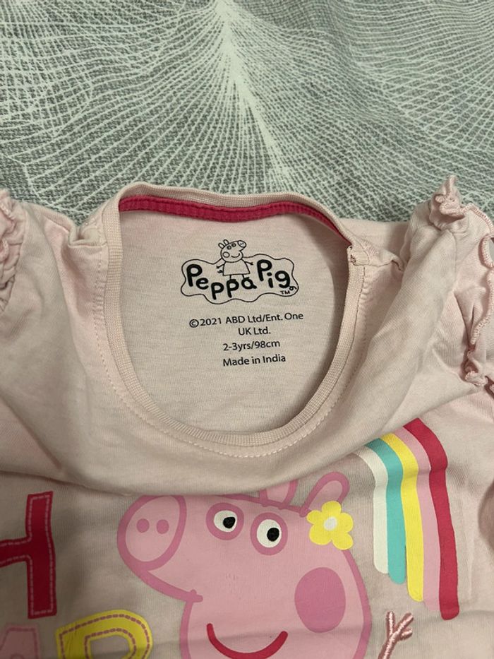 T-shirt peppa pig 3 ans - photo numéro 2