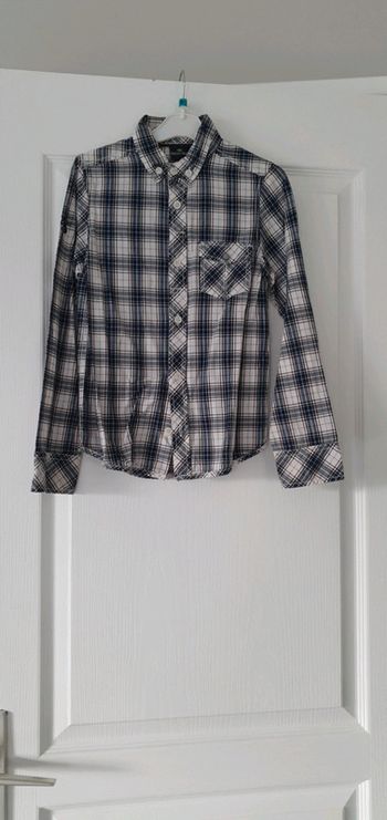 Chemise ML garçon Sergent major 8 ans LEN3
