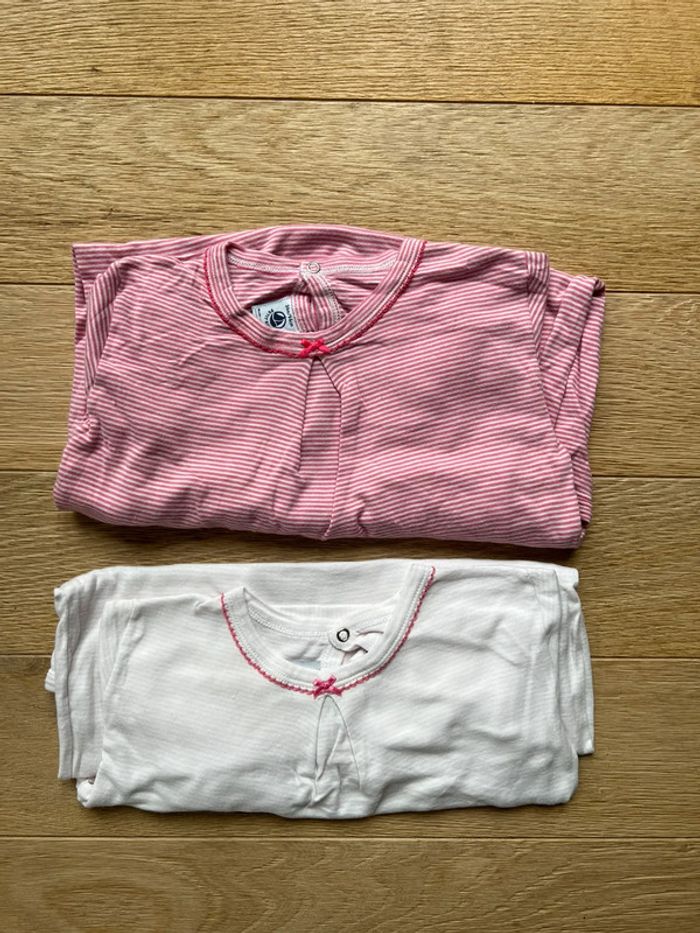Vend lot de 2 pyjamas coton petit bateau 36 mois bon état