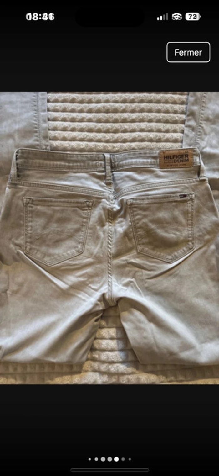 Jean gris clair Tommy Hilfiger – Taille 30, Longueur 34 - 30) - photo numéro 6