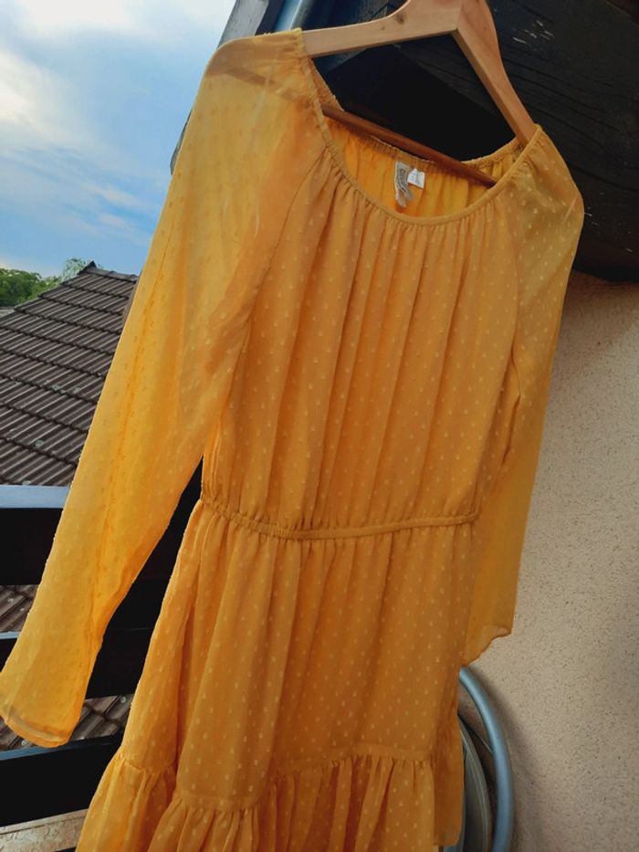 Robe divided jaune 40 - photo numéro 2