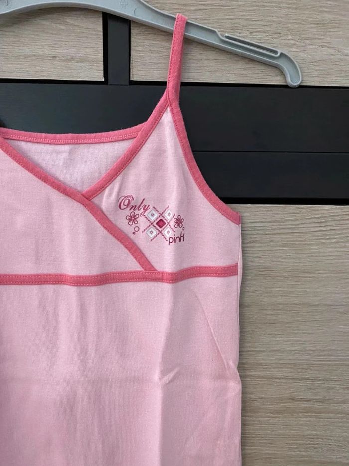 Débardeur Only Pink Tex Taille 8 ans - photo numéro 4