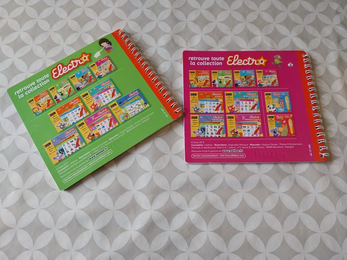 Lot 2 Cahiers Électro Nathan – À l’école + À la ferme – Jeu éducatif interactif enfants - photo numéro 2