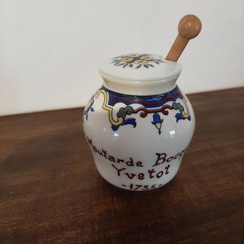 Pot moutarde Bocquet Yvetot 1735