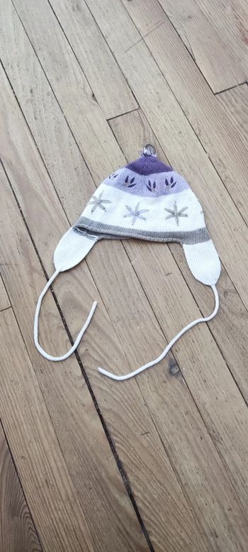 Joli bonnet style péruvien Okaïdi 1/3 mois