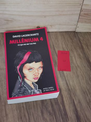 D4302 - Livre Millenium 4 Ce qui ne me tue pas