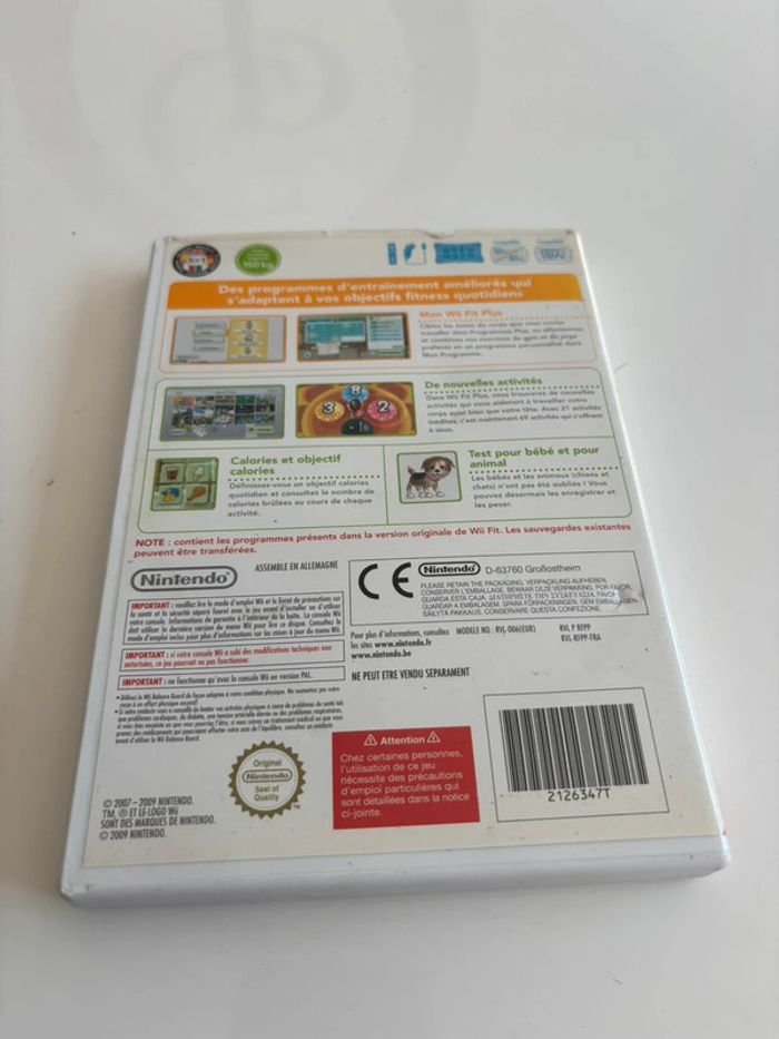 Wii Fit Plus Jeu Nintendo Wii - photo numéro 2