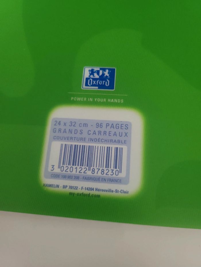 Lot 2 cahiers oxford open flex 24x32 - photo numéro 3