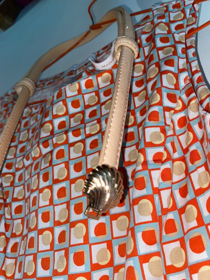 303 - robe a motifs vintage et ceinture « coquillage » mademoiselle R - photo numéro 7