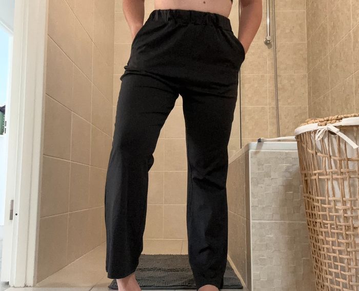 pantalon noir fluide - photo numéro 5