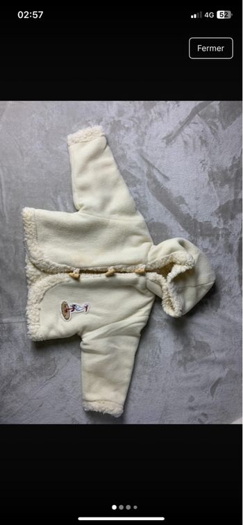 Manteau bébé fille