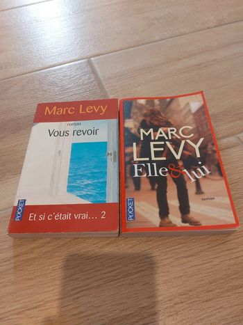 Lot de 2 livres de Marc Levy