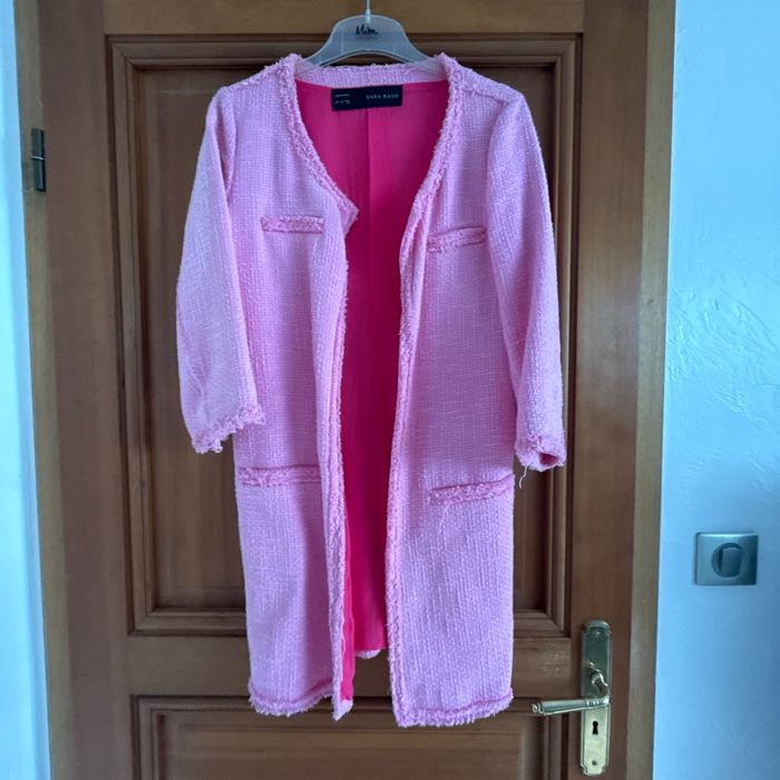 Veste Zara Taille L Rose