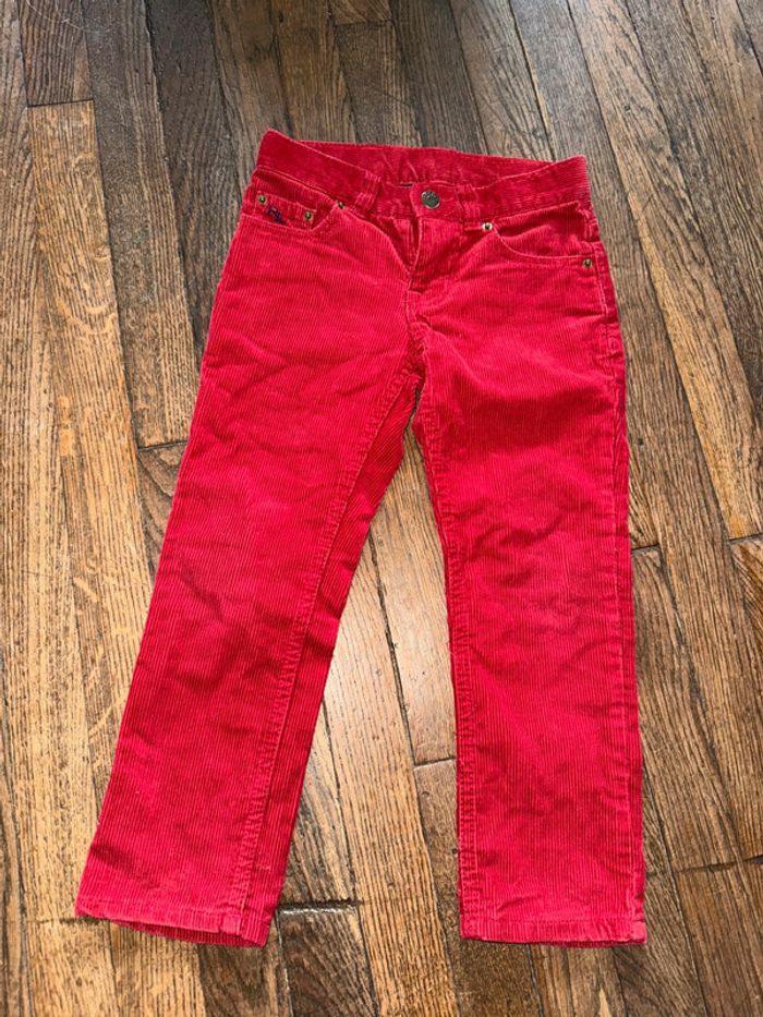 Pantalon velour Ralph Lauren 3 ans - photo numéro 2