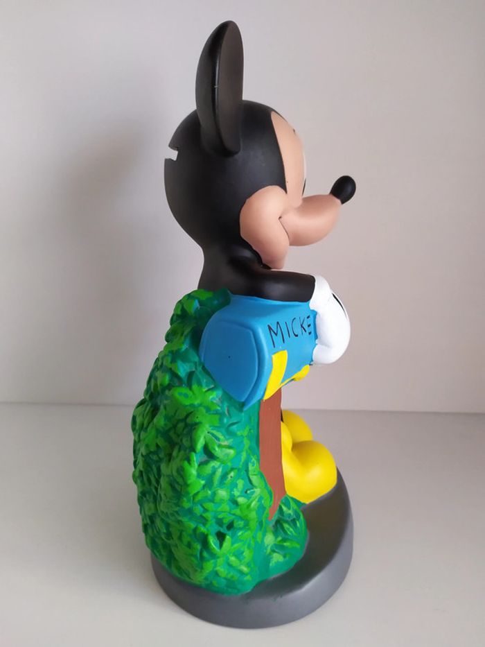 Tirelire Mickey Mouse boite aux lettres Disney vintage retro thermoplastique - photo numéro 3