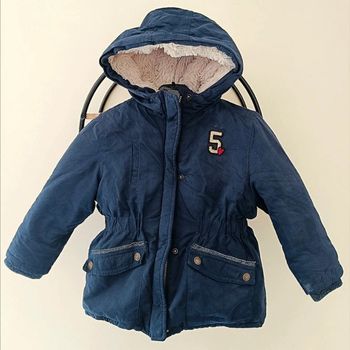 5 ans manteau tape a l oeil ( chaud intérieur polaire)