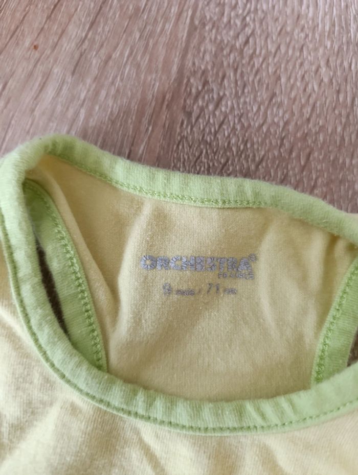 T-shirt manche courte orchestra 9 mois - photo numéro 2