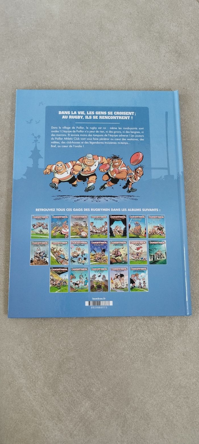 Livre bd les rugbymens - photo numéro 2