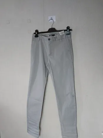 Pantalon slim gris "Brice"