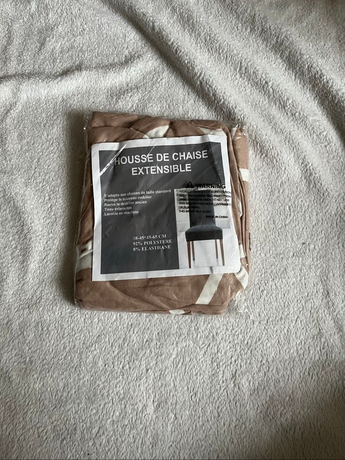 Housse de chaise extensible Neuf