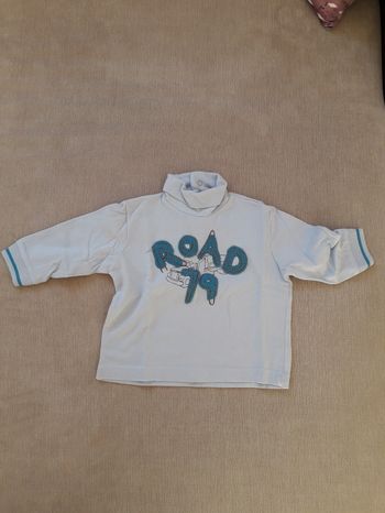 T shirt ML col roulé 6 mois