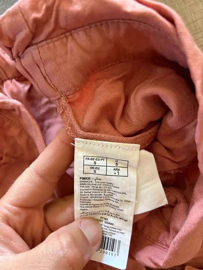Short femme, pinkie taille S rose - photo numéro 3