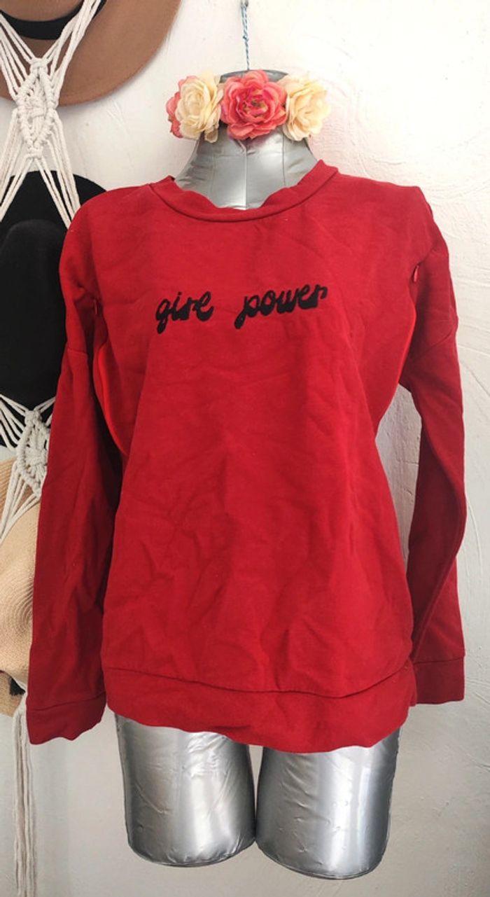 Pull d'allaitement Girl Power