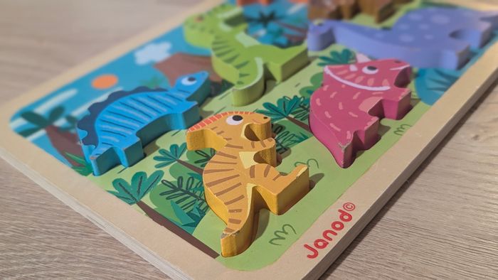 Puzzle bébé Dinausore Janod