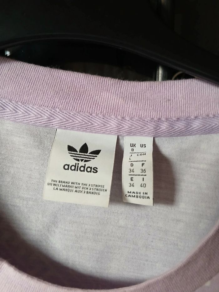 T-shirt adidas taille s - photo numéro 3
