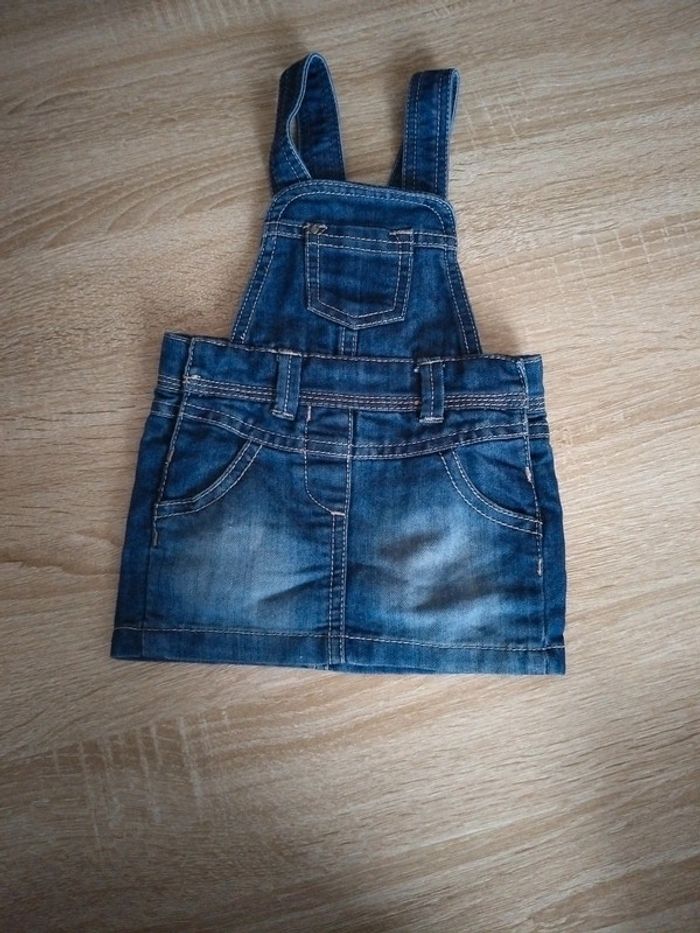 Robe jean salopette