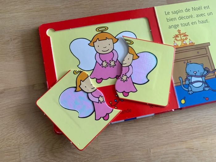 Livre premiers puzzles tout-doux Noël - photo numéro 5