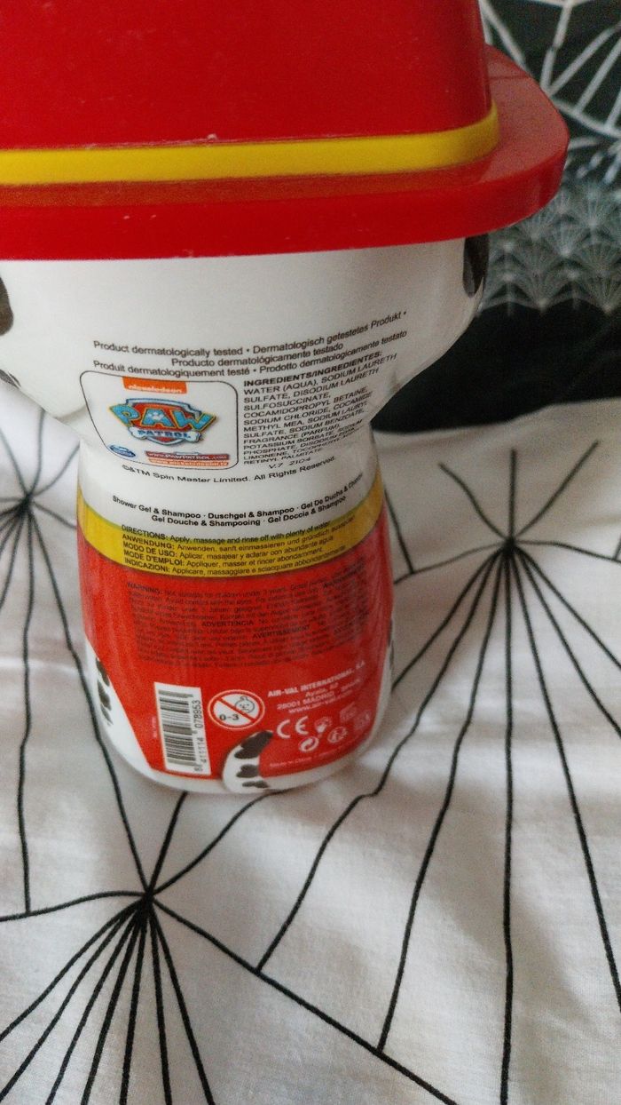 Gel douche pat patrouille neuf - photo numéro 2