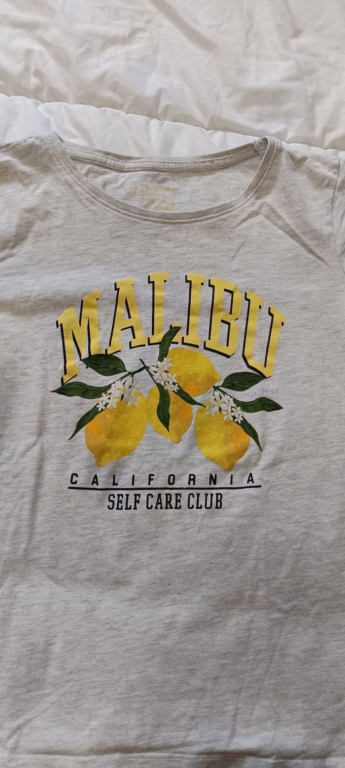 T-shirt gris taille 11/12 ans - photo numéro 5