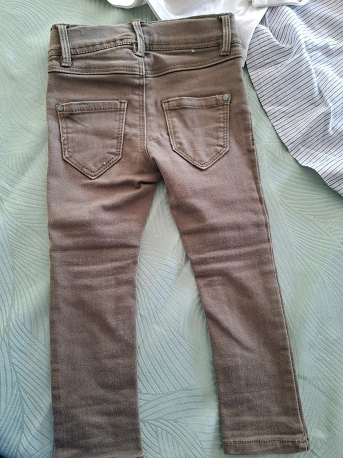 Jegging, t-shirt manches longues et chemise 24 mois - photo numéro 7